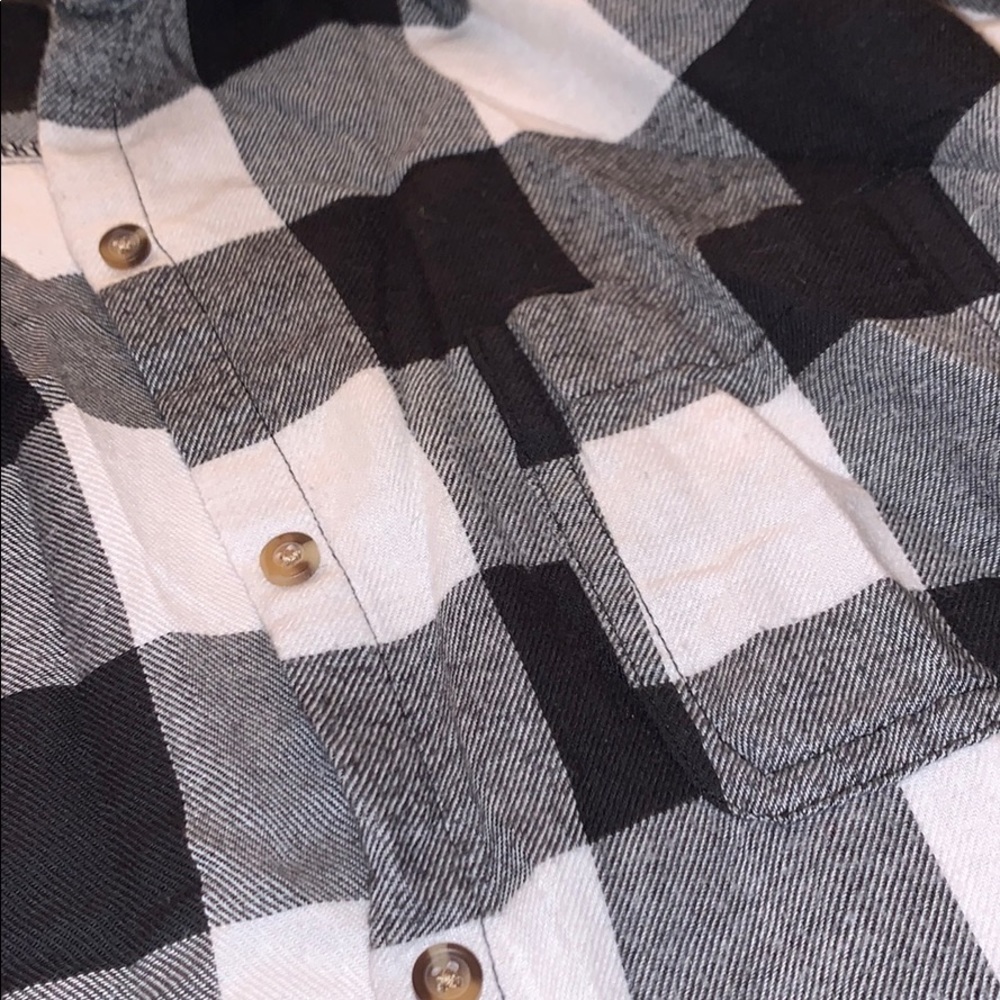 Hollister Plaid Button Up Shirt